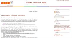 Desktop Screenshot of blog.frama-c.com