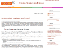 Tablet Screenshot of blog.frama-c.com